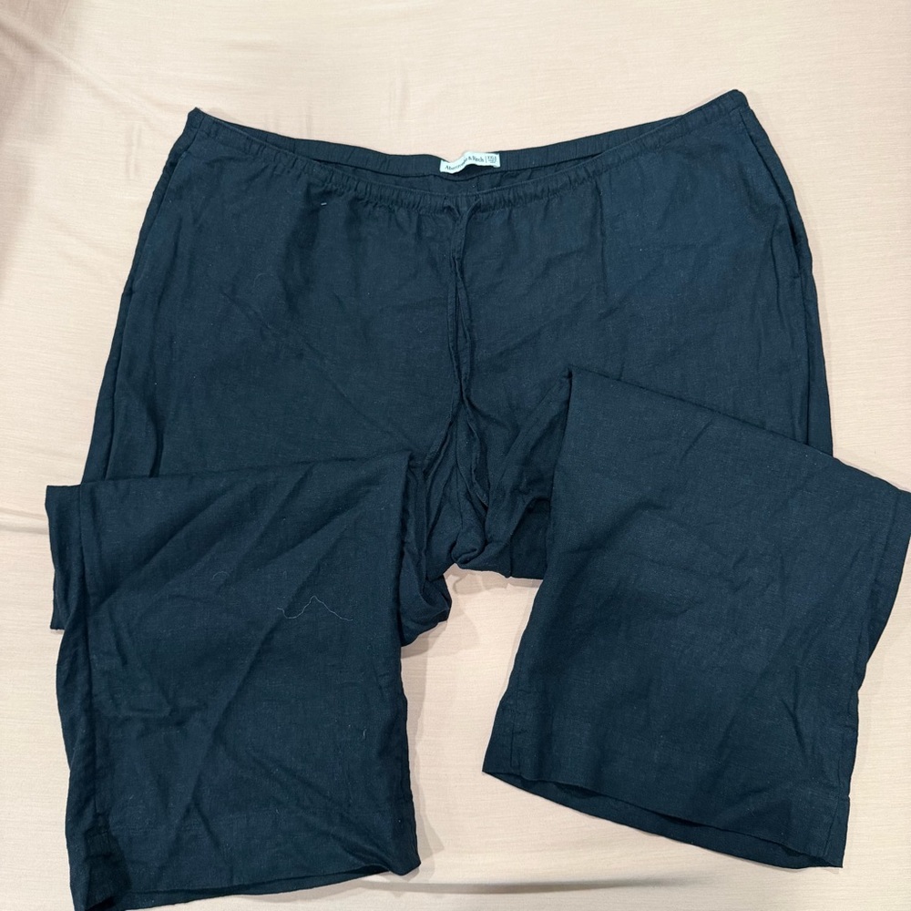 Abercrombie & Fitch Relaxed Linen Pants